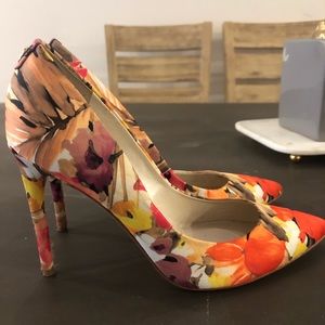Ivanka trump floral pumps